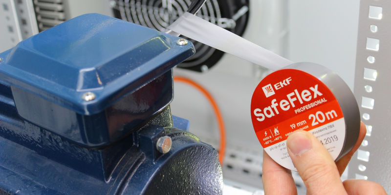 Изолента SafeFlex с высокой эластичностью Изолента SafeFlex с высокой эластичностью