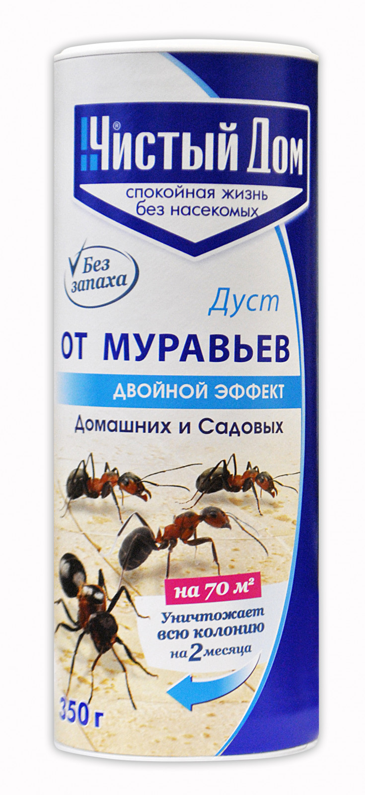 Дуст от муравьев ТМ Чистый дом